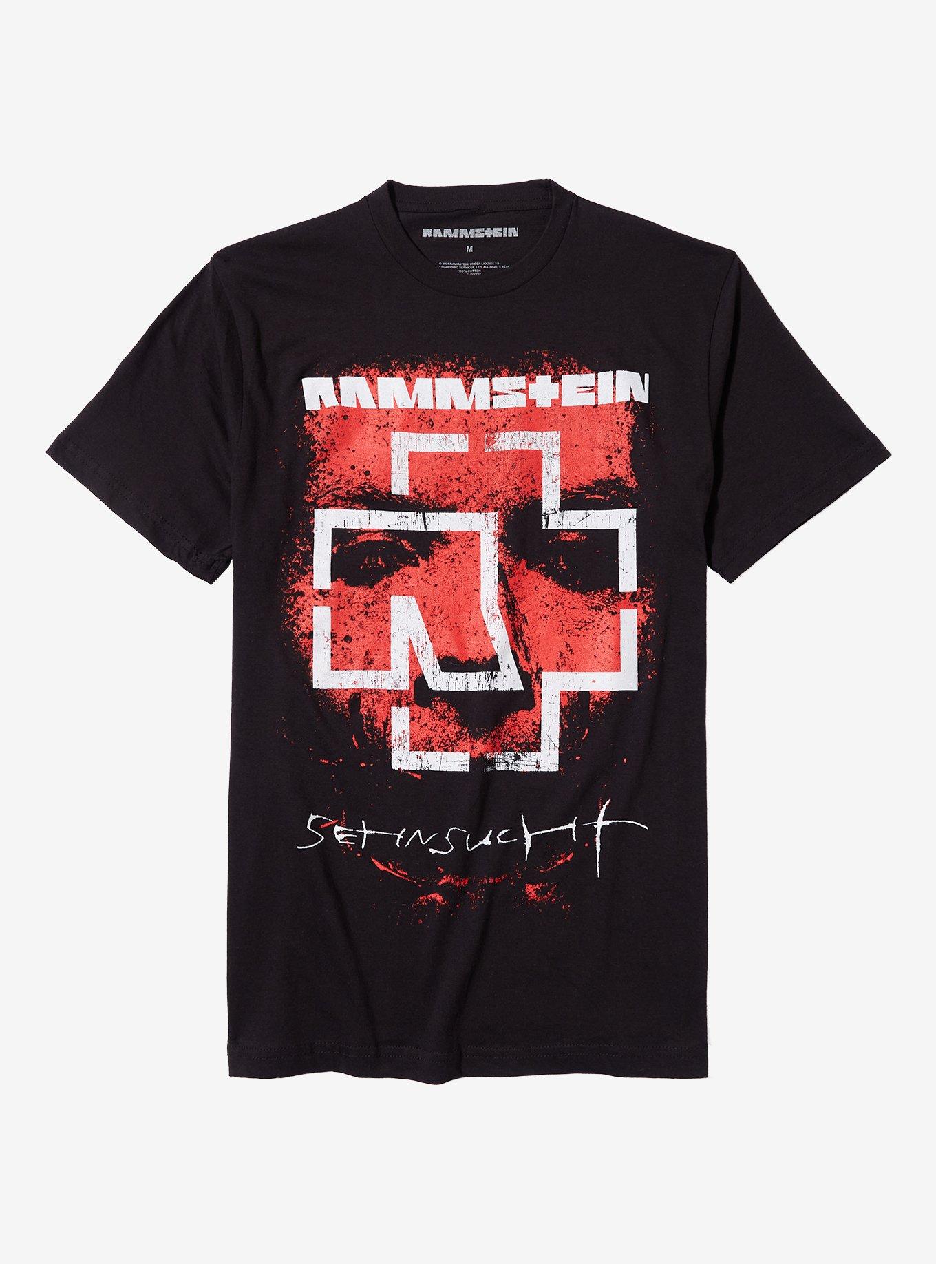Rammstein Sehnsucht Red Face T-Shirt