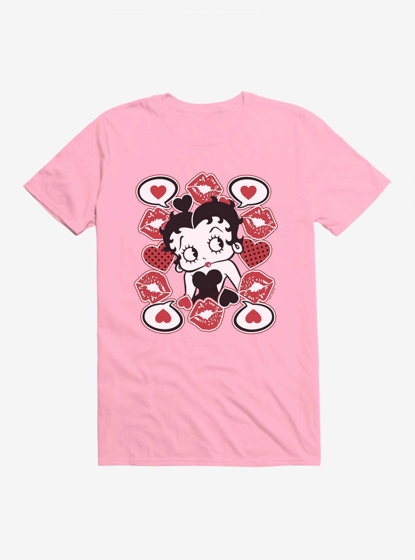 Betty Boop Love Frame Shirt T Shirt Premium Quality