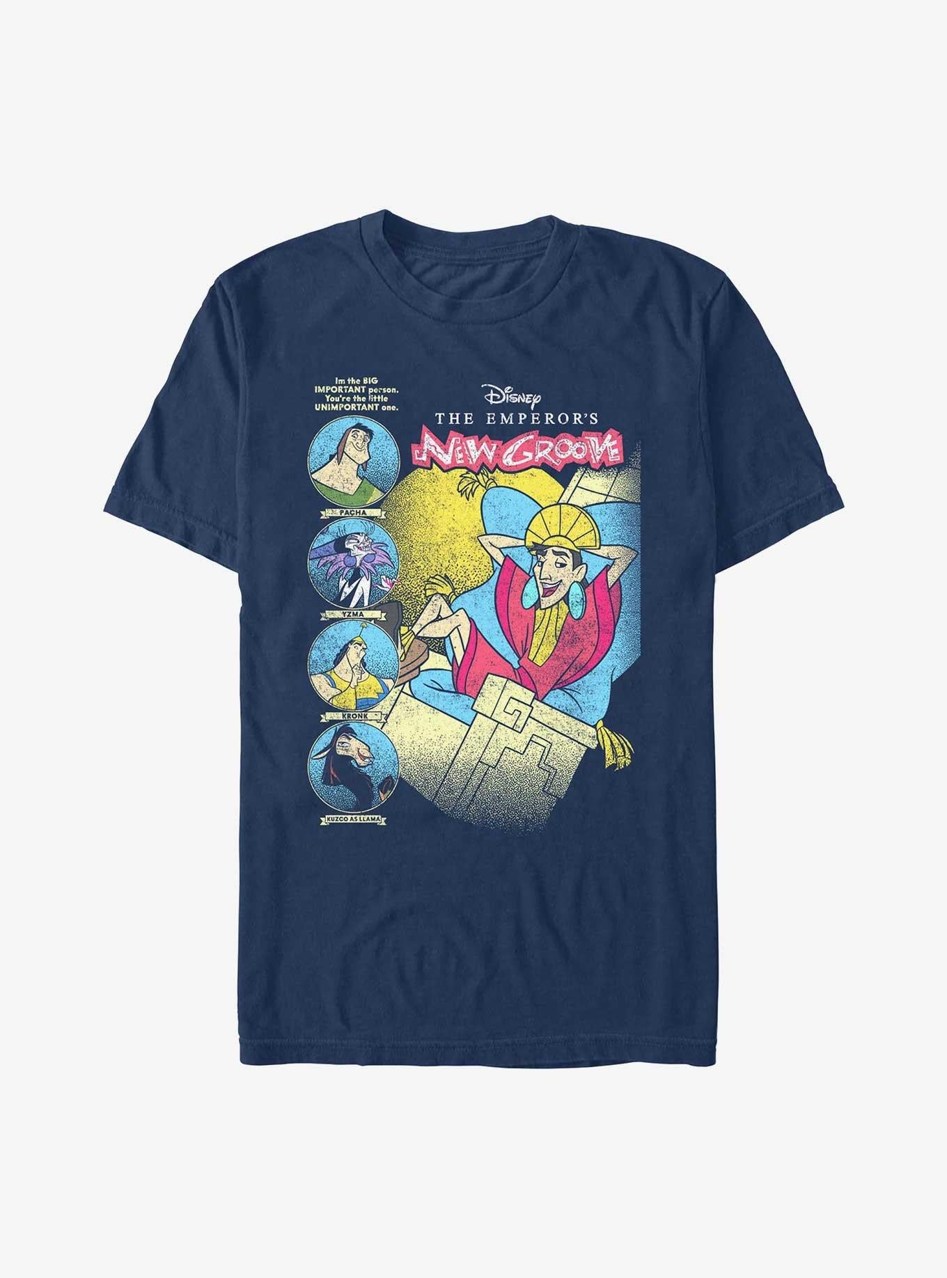 Disney The Emperor's New Groove Comic Garment Dye T-Shirt | Premium Unisex T-Shirt, Trending Graphic Tee
