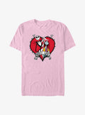 The Nightmare Before Christmas Jack Sally Misfit Love Garment Dye Shirt T Shirt Clean Design