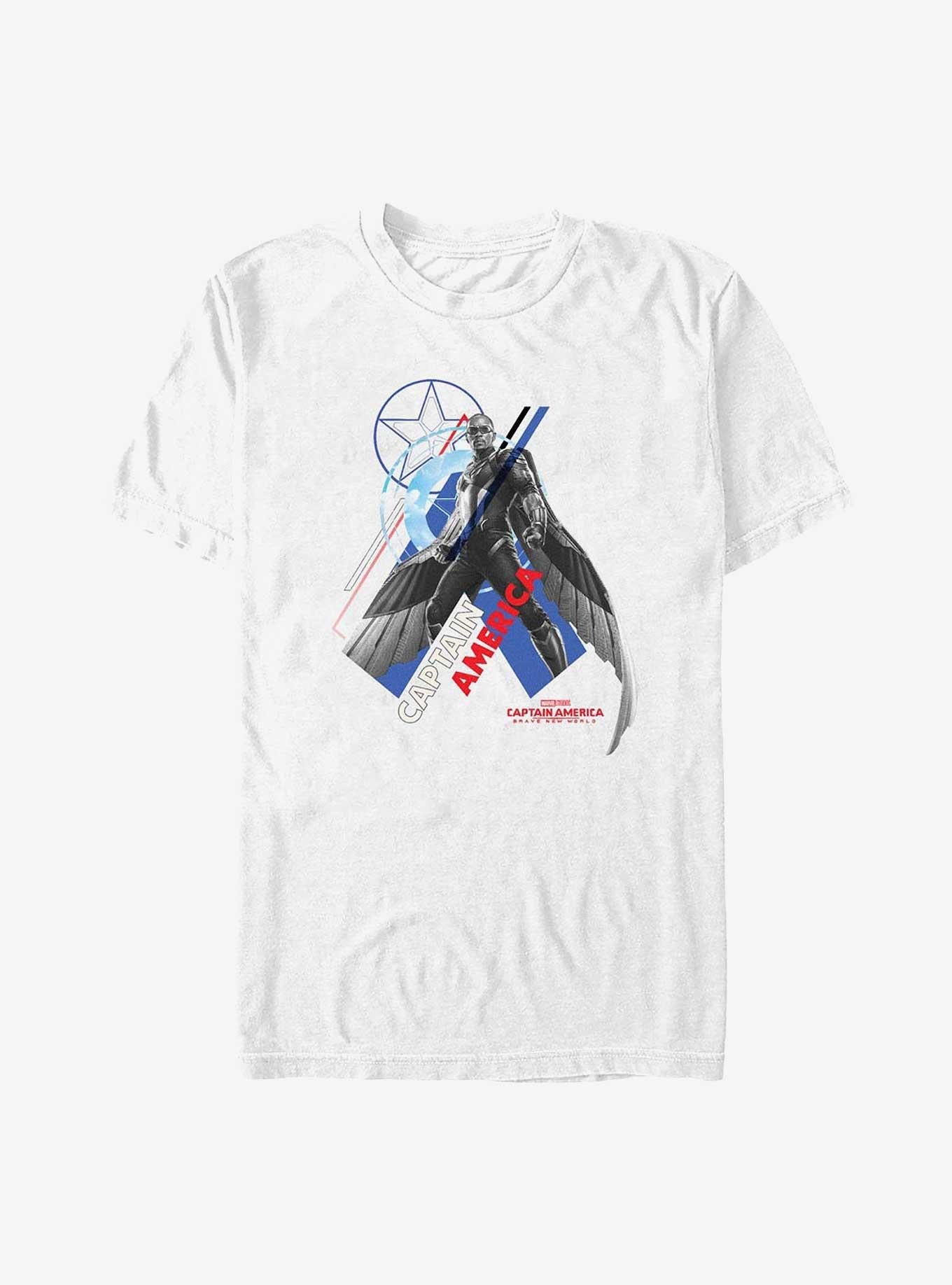 Marvel Captain America Brave New World New Captain America Pose T-Shirt | Premium Unisex T-Shirt, Trending Graphic Tee