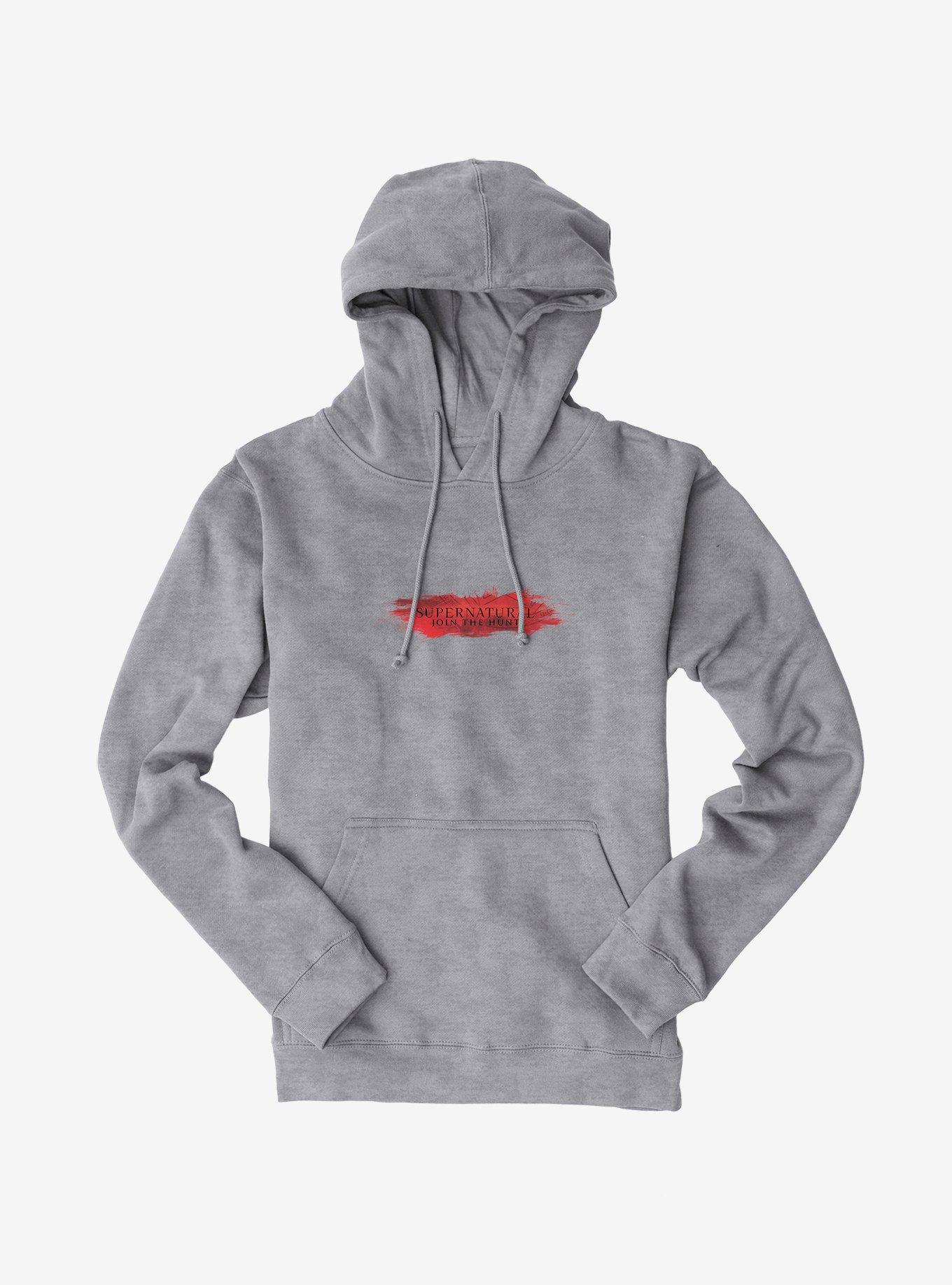 Supernatural Red Logo Hoodie