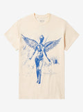 Nirvana Blue In Utero Angel Boyfriend Fit Girls T-Shirt | Premium Unisex T-Shirt, Trending Graphic Tee