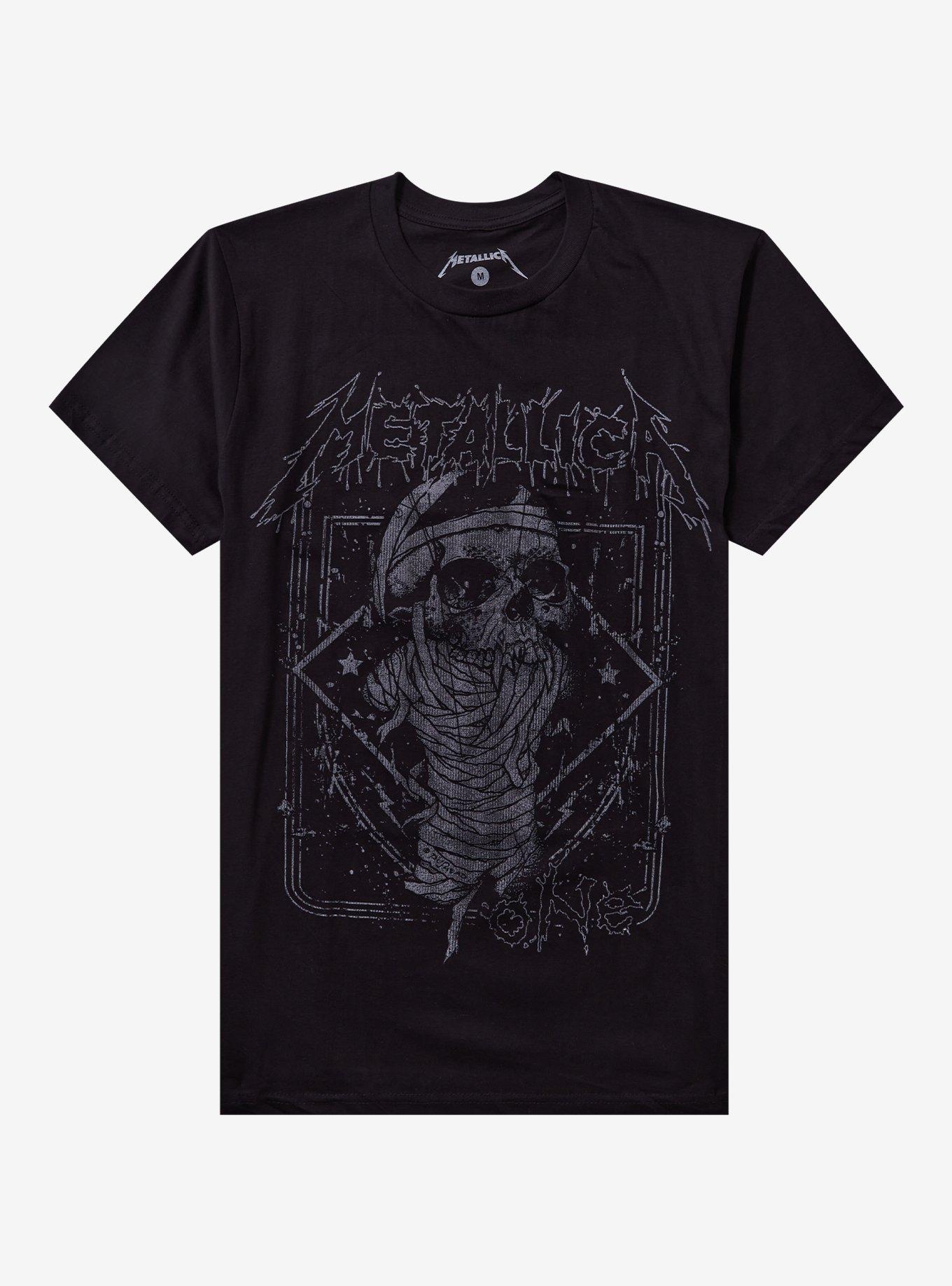 Metallica One Faux Faded T-Shirt | Premium Unisex T-Shirt, Trending Graphic Tee