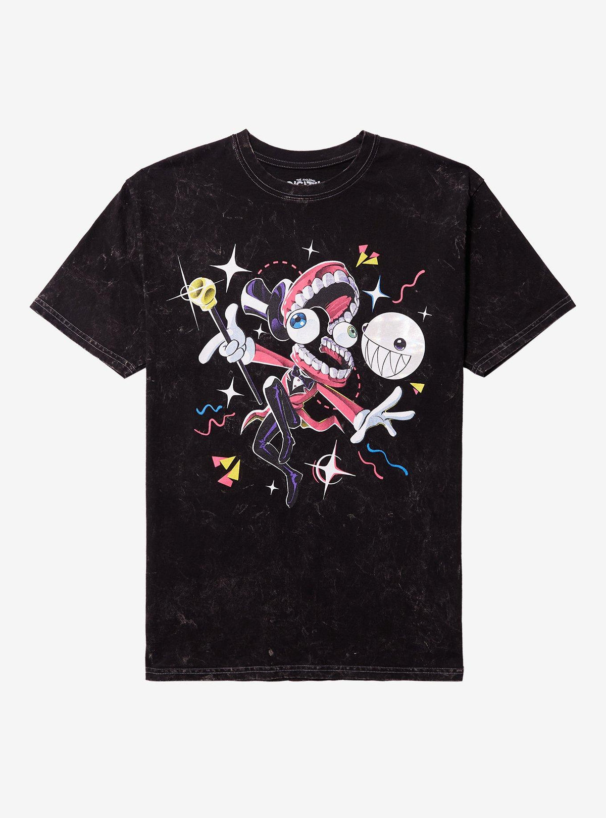 The Amazing Digital Circus Caine Dark Wash T-Shirt