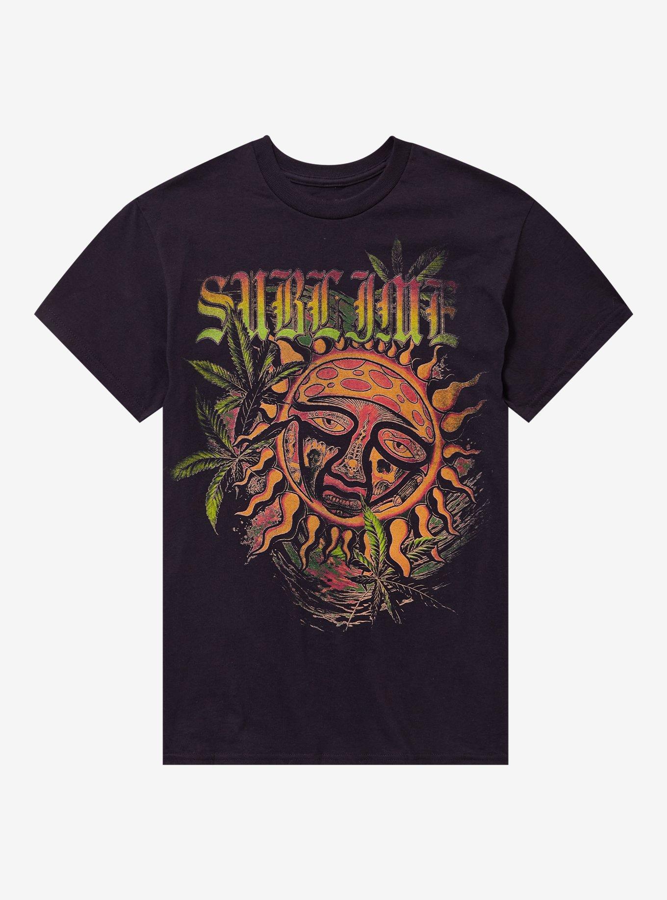 Sublime Sun Logo Plants T-Shirt | Premium Unisex T-Shirt, Trending Graphic Tee