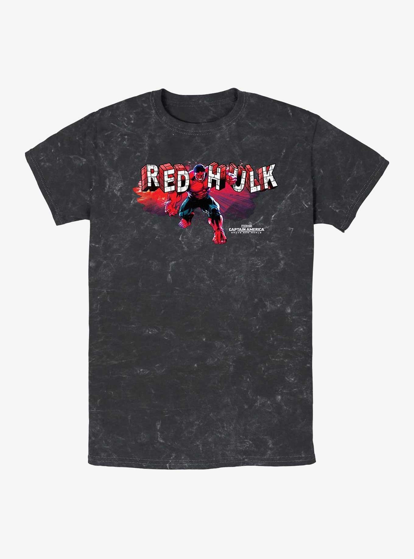 Captain America Brave New World Big Red Hulk Mineral Wash T-Shirt | Premium Unisex T-Shirt, Trending Graphic Tee