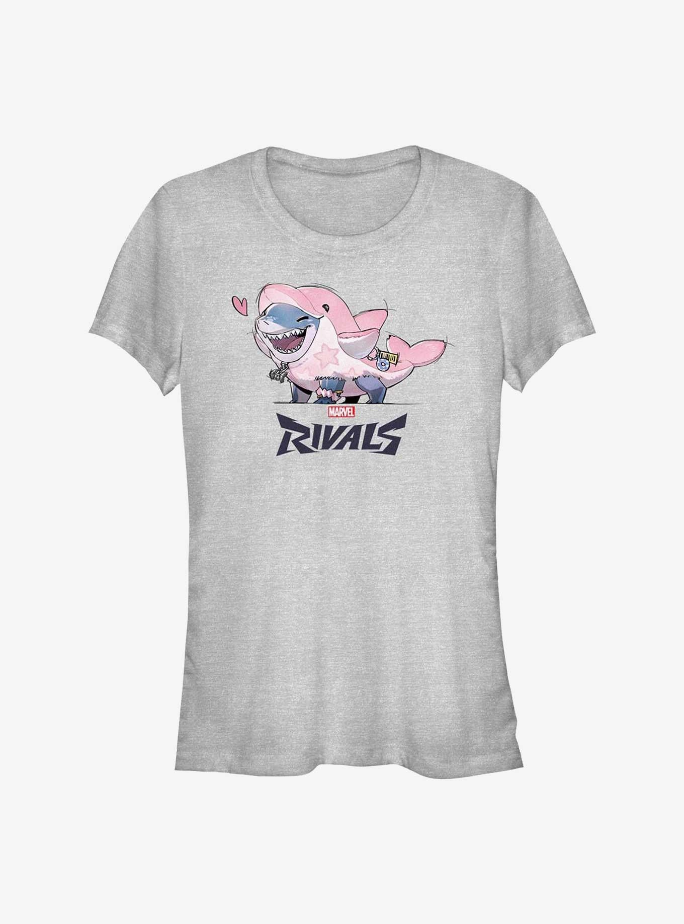 Superhero Rivals Lovely Jeff Shark Girls Shirt T Shirt Minimal Style