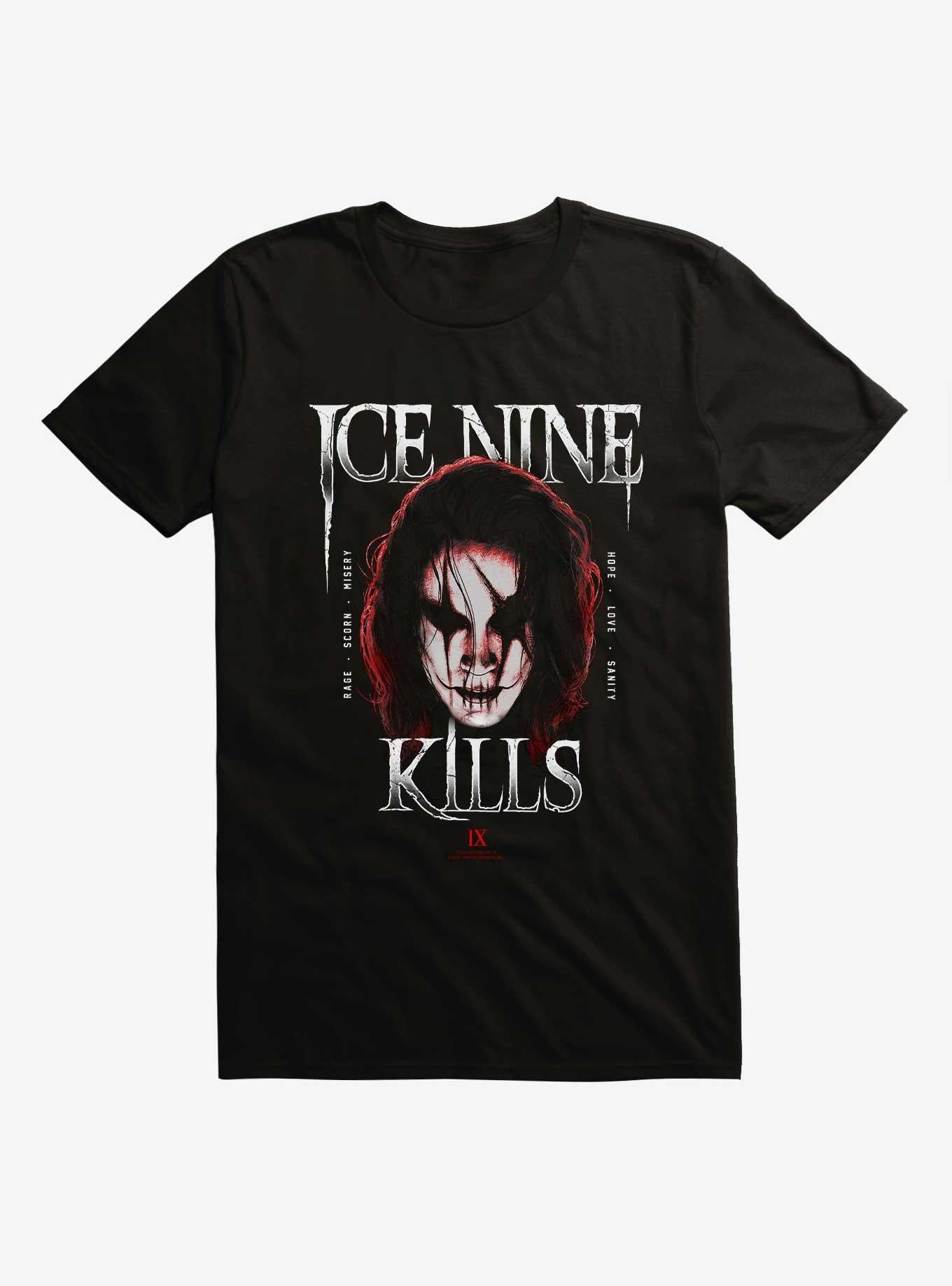 Ice Nine Kills The Crow Hope Love Sanity Shirt T Shirt Clean Design