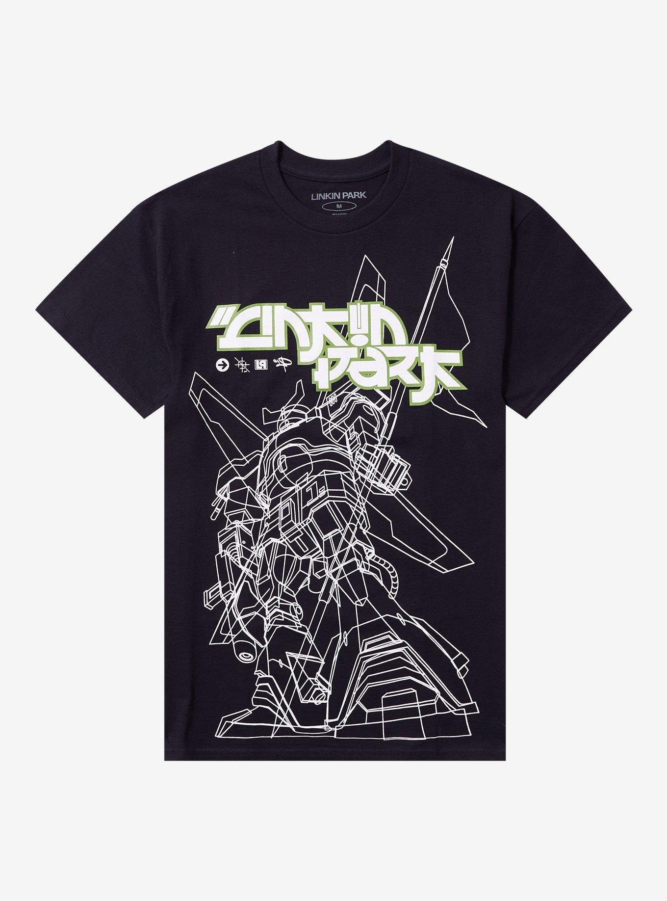 Linkin Park Reanimation Outline T-Shirt | Premium Unisex T-Shirt, Trending Graphic Tee