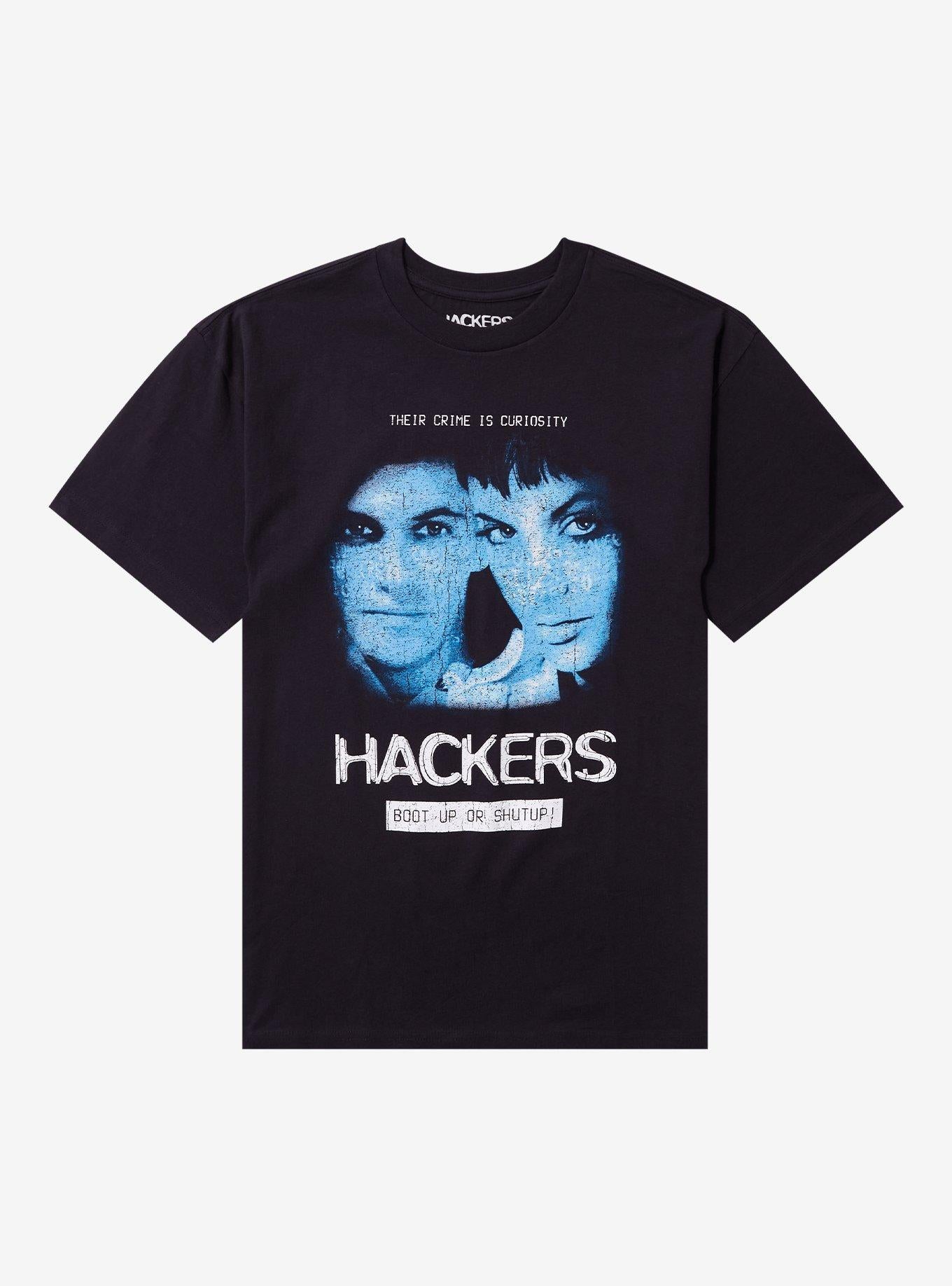 Hackers Film Poster T-Shirt | Graphic T-Shirt for Unisex