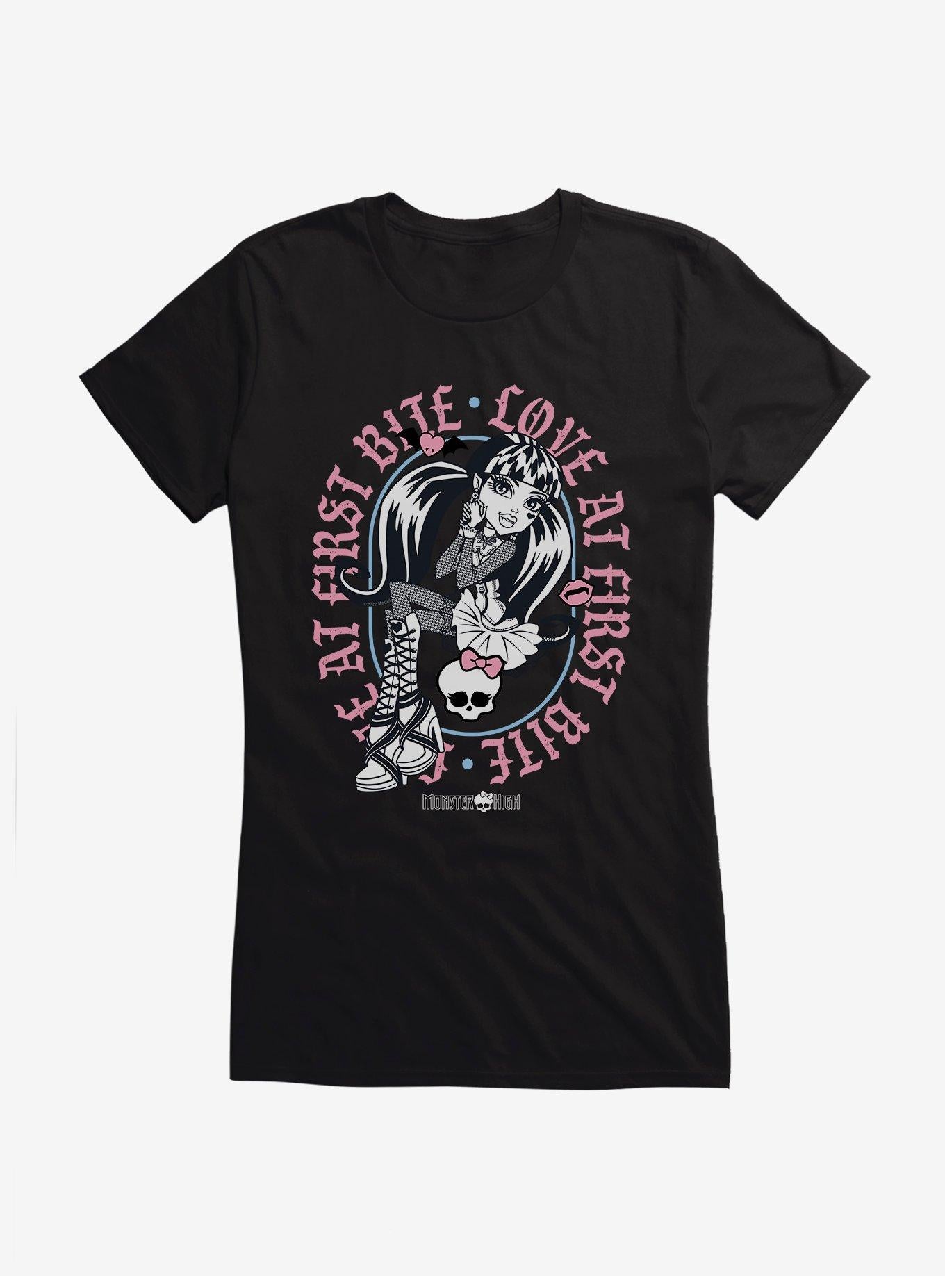 Monster High Draculaura Love At First Bite Girls Shirt T Shirt Premium Quality