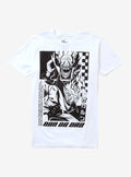 Dandadan Okarun Black & White Jumbo Print T-Shirt