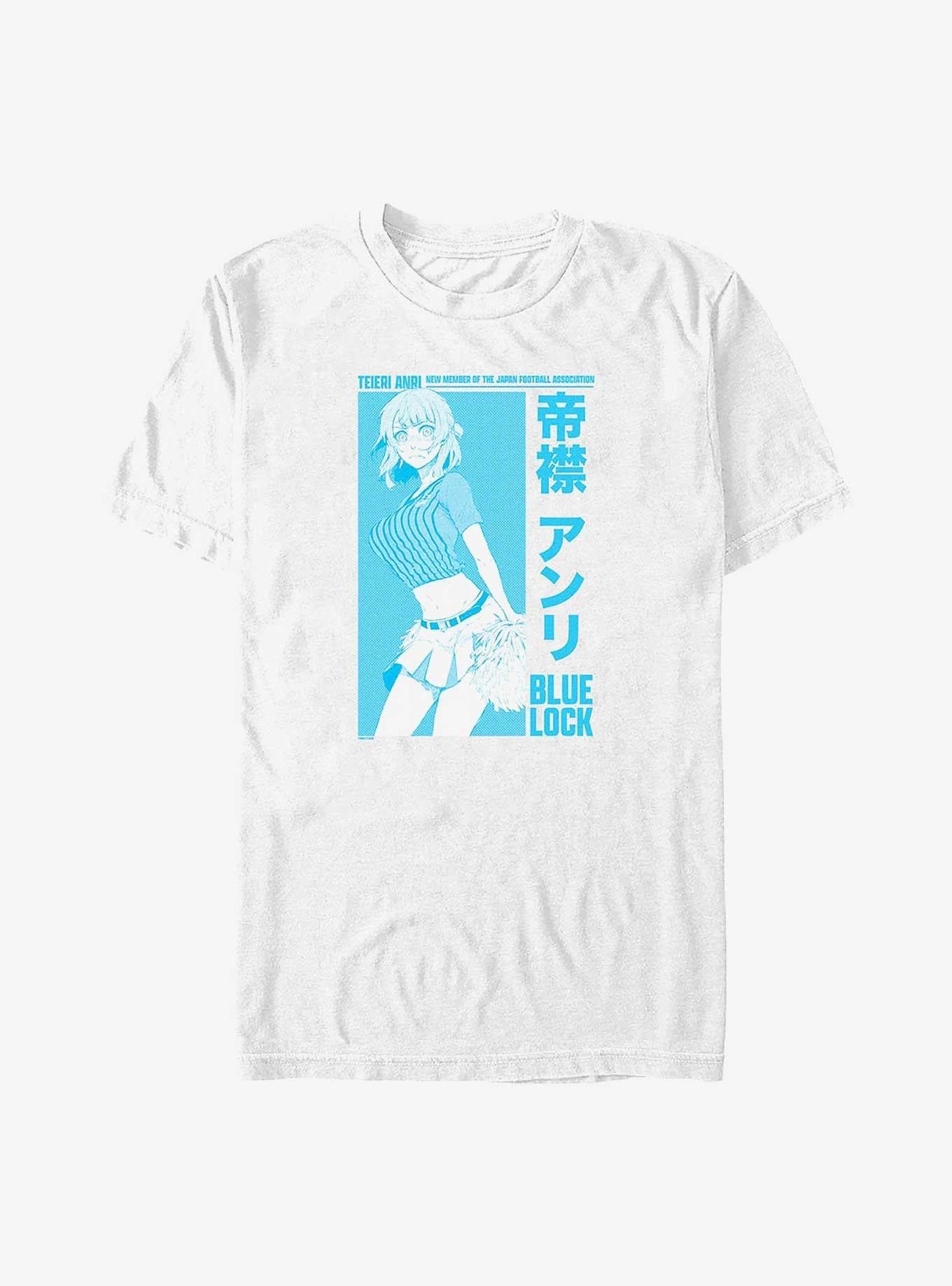 Blue Lock New Member Anri Teieri Big Tall T-Shirt | Premium Unisex T-Shirt, Trending Graphic Tee