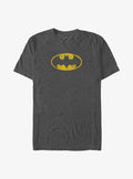 DC Comics Batman Yellow Logo Big Tall T-Shirt | Graphic T-Shirt for Unisex