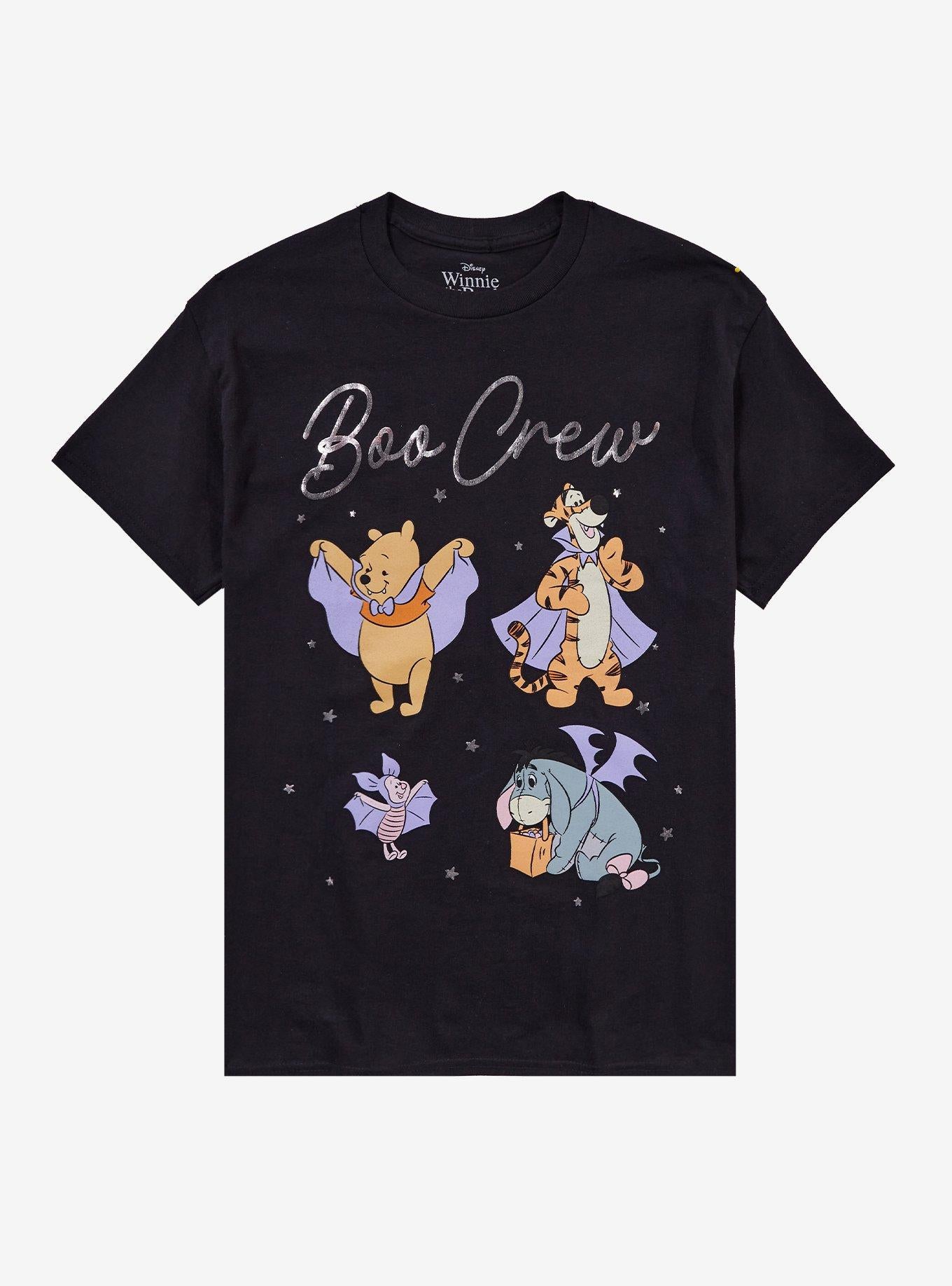 Disney Winnie The Pooh Boo Crew Halloween Girls TShirt Graphic Tee | Graphic Tee | Unisex Shirt | High-Quality Print