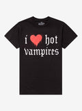 I Love Hot Vampires T-Shirt By Goodie Two Sleeves
