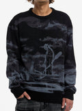 Friday The 13th Jason Boat Scene Intarsia Sweater | Graphic T-Shirt for Unisex