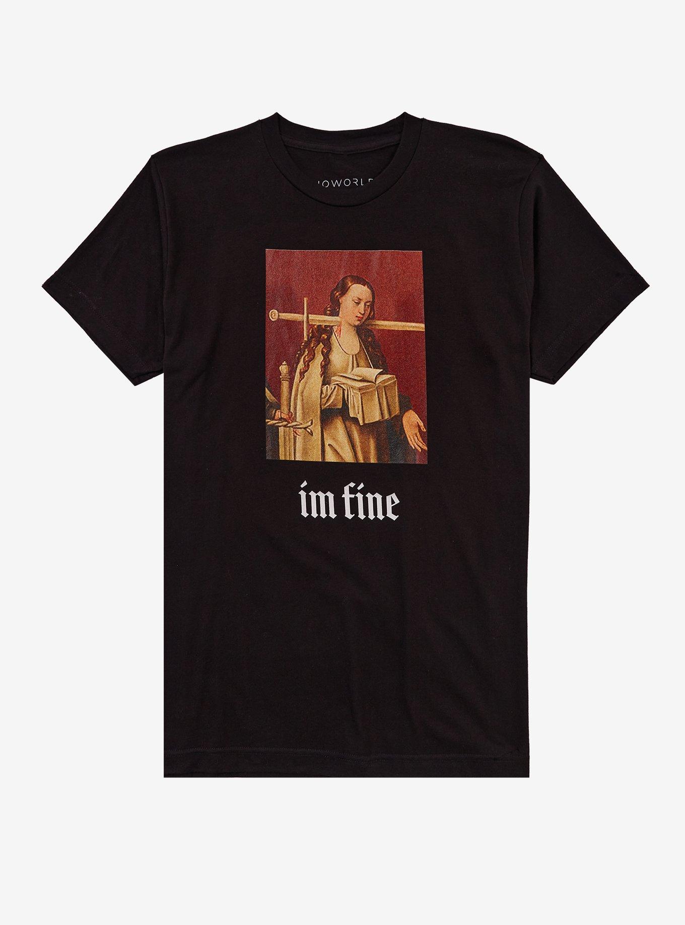 Im Fine Portrait Painting TShirt Graphic Tee | Graphic Tee | Unisex Shirt | High-Quality Print