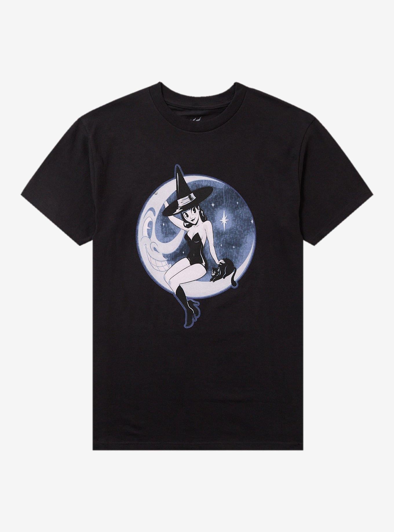 Spicy Donut Moon Witch T-Shirt