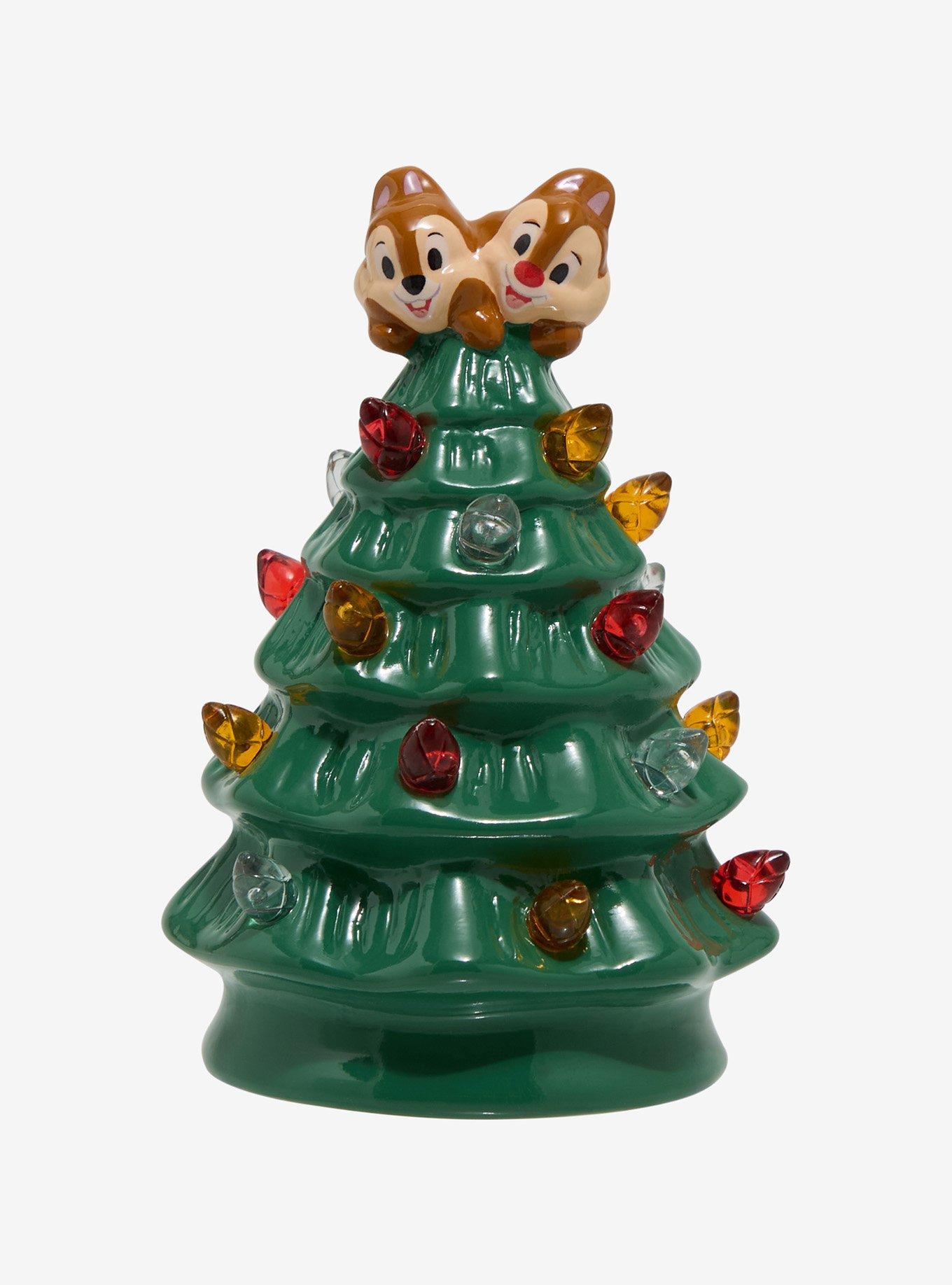 Chip Dale Light Up Mini Ceramic Tree Apparel Gift Ready