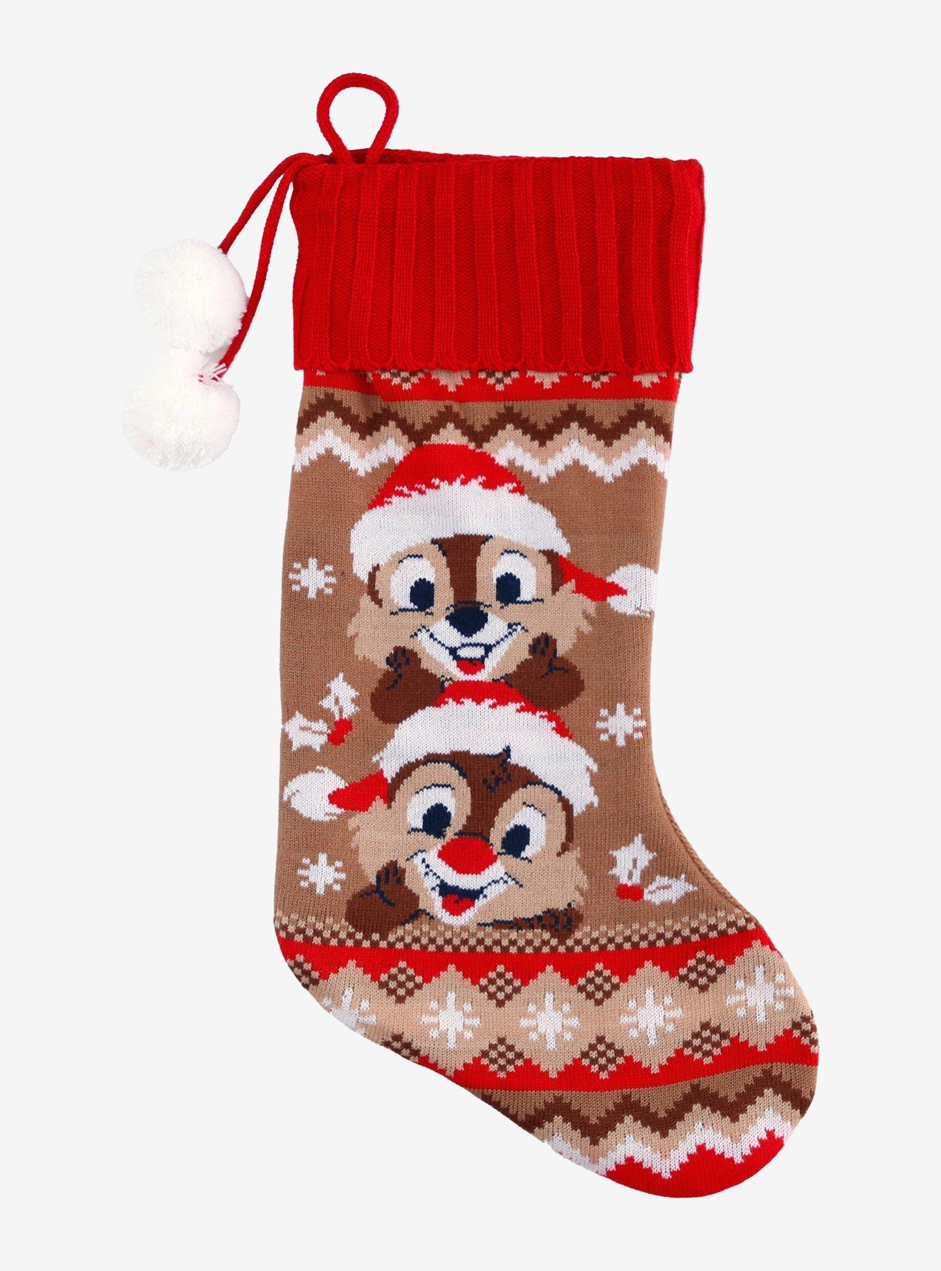 Chip Dale Fair Isle Stocking Apparel Everyday Wear