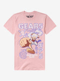 One Piece Luffy Gear 5 Pink T-Shirt