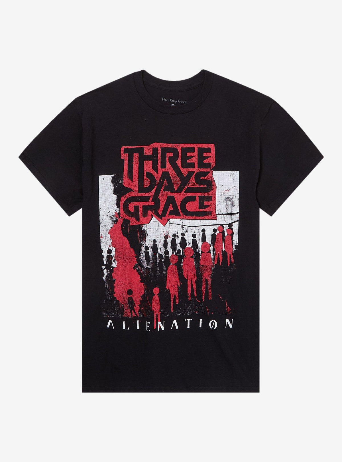 Three Days Grace Alienation Figures T-Shirt