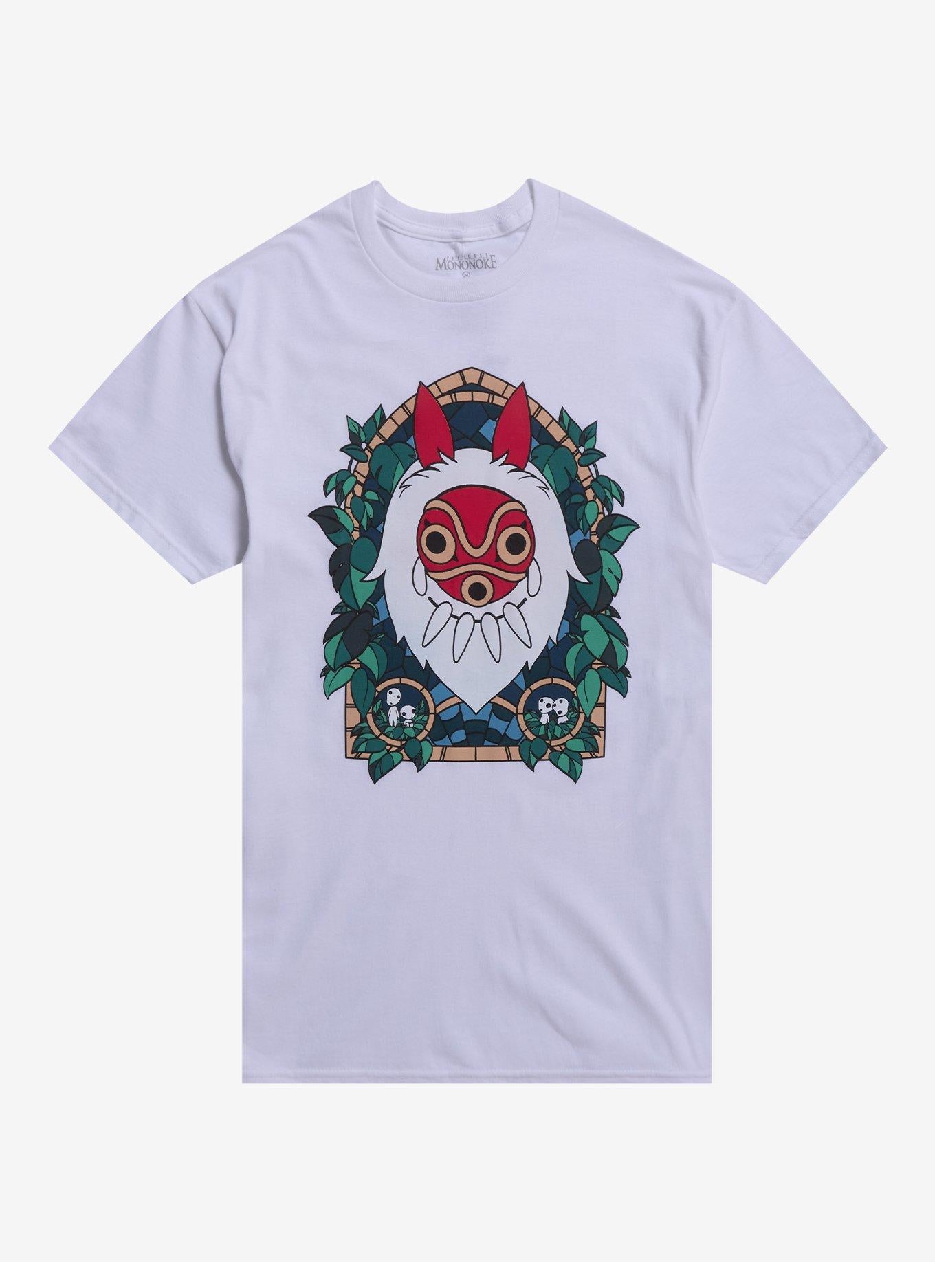 Studio Ghibli® Princess Mononoke San Stained Glass T-Shirt
