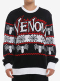 Marvel Venom Intarsia Sweater | Trendy Graphic Tee | Casual Unisex T-shirt