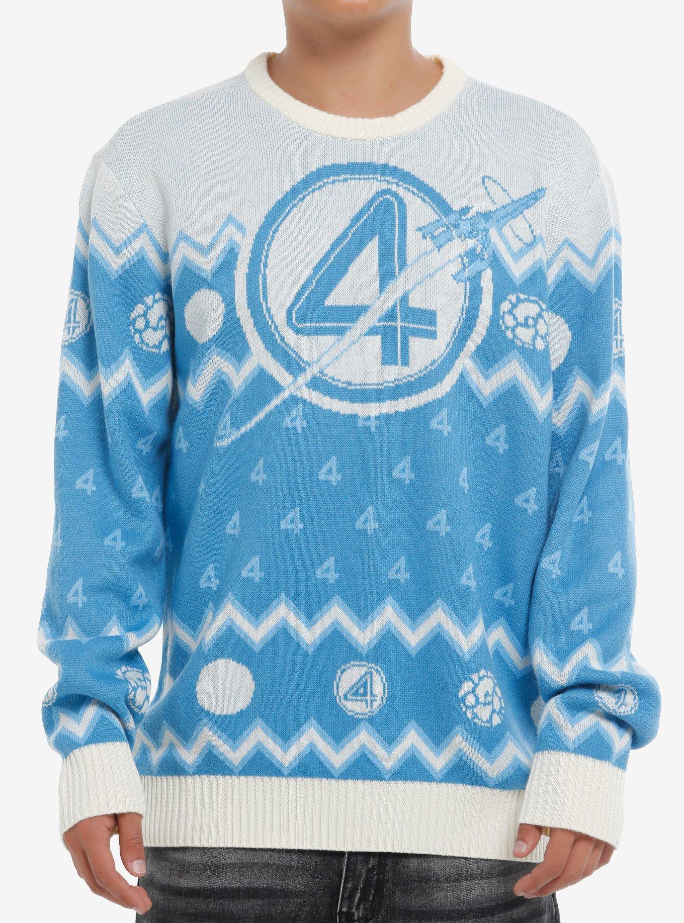 The Fantastic Four First Steps Holiday Knit Sweater Sweater US Trend