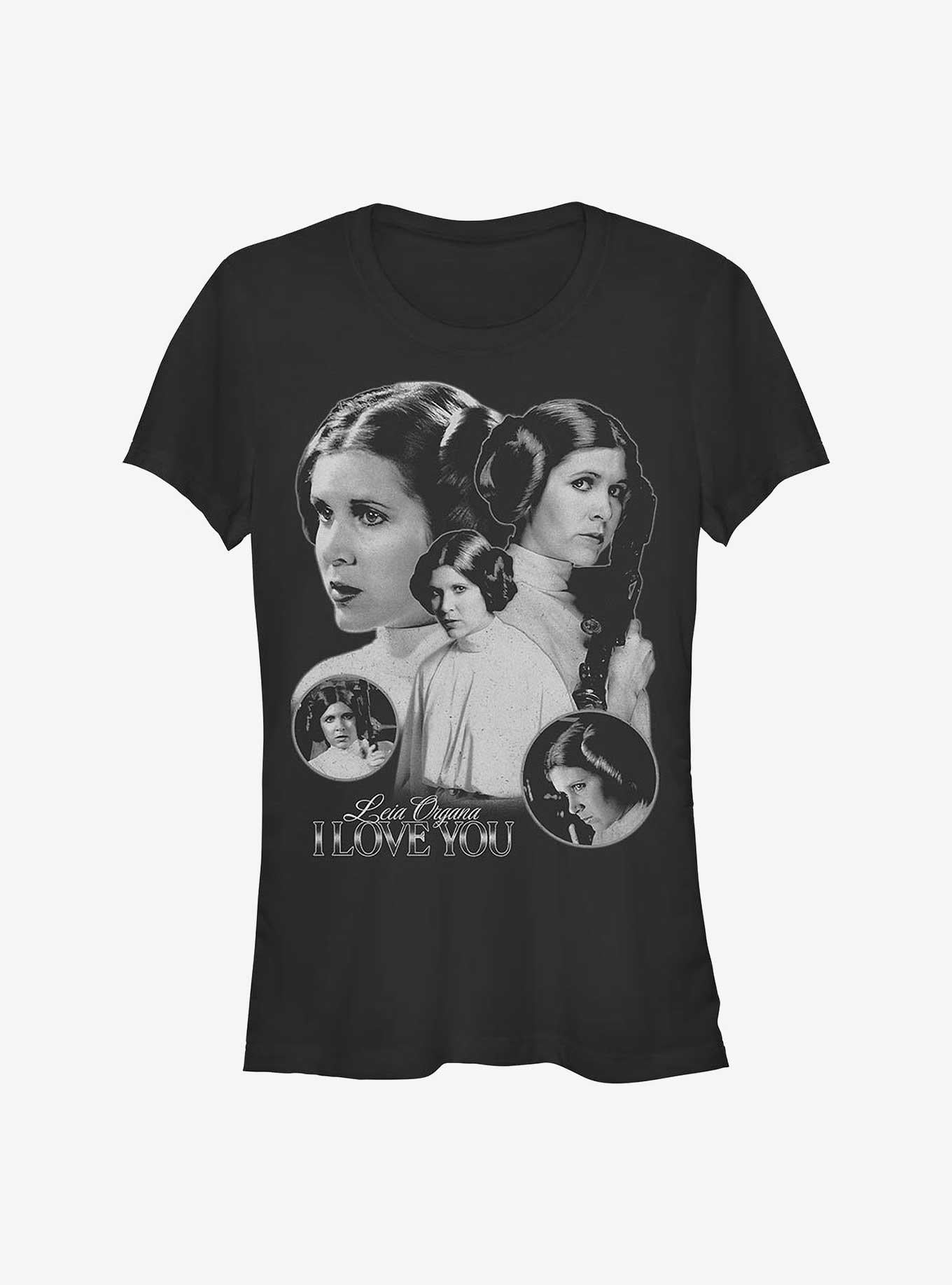 Leia Organa I Love You Girls Shirt T Shirt Premium Quality
