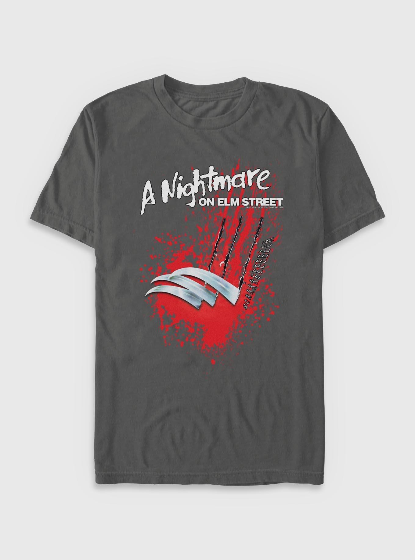 A Nightmare on Elm Street Claw Screech Garment Dye T-Shirt