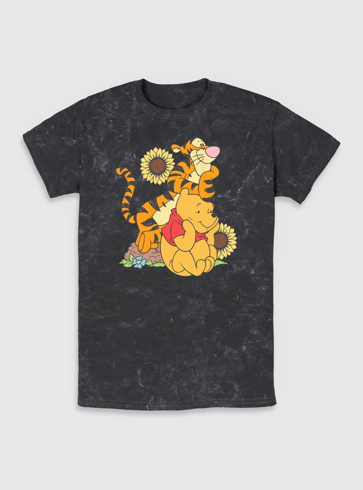 Disney Winnie The Pooh Winnie and Tigger Mineral Wash T-Shirt