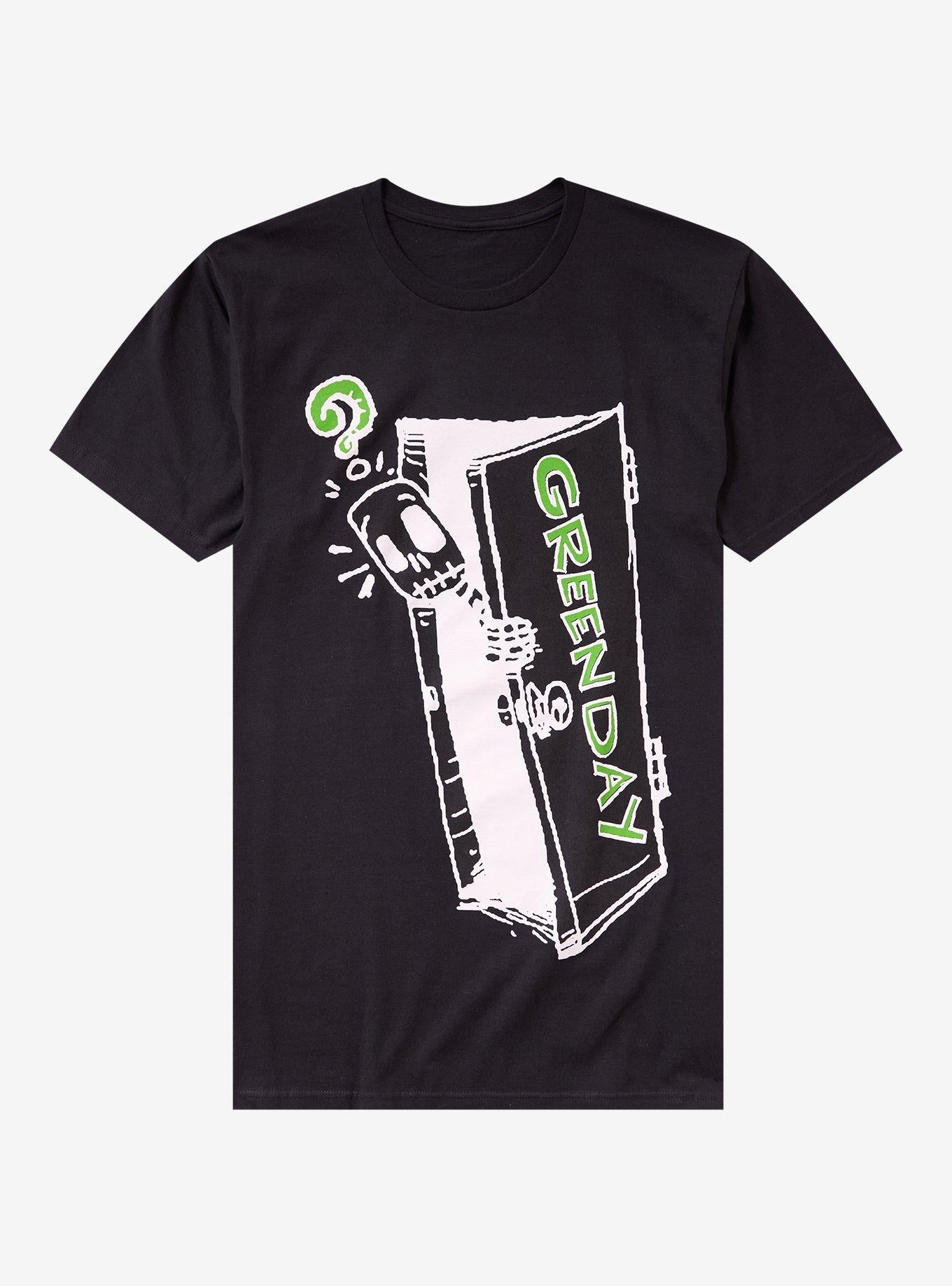 Green Day Skeleton Door T-Shirt