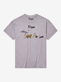 Flow Animal Crew Crossing T-Shirt | Graphic T-Shirt for Unisex