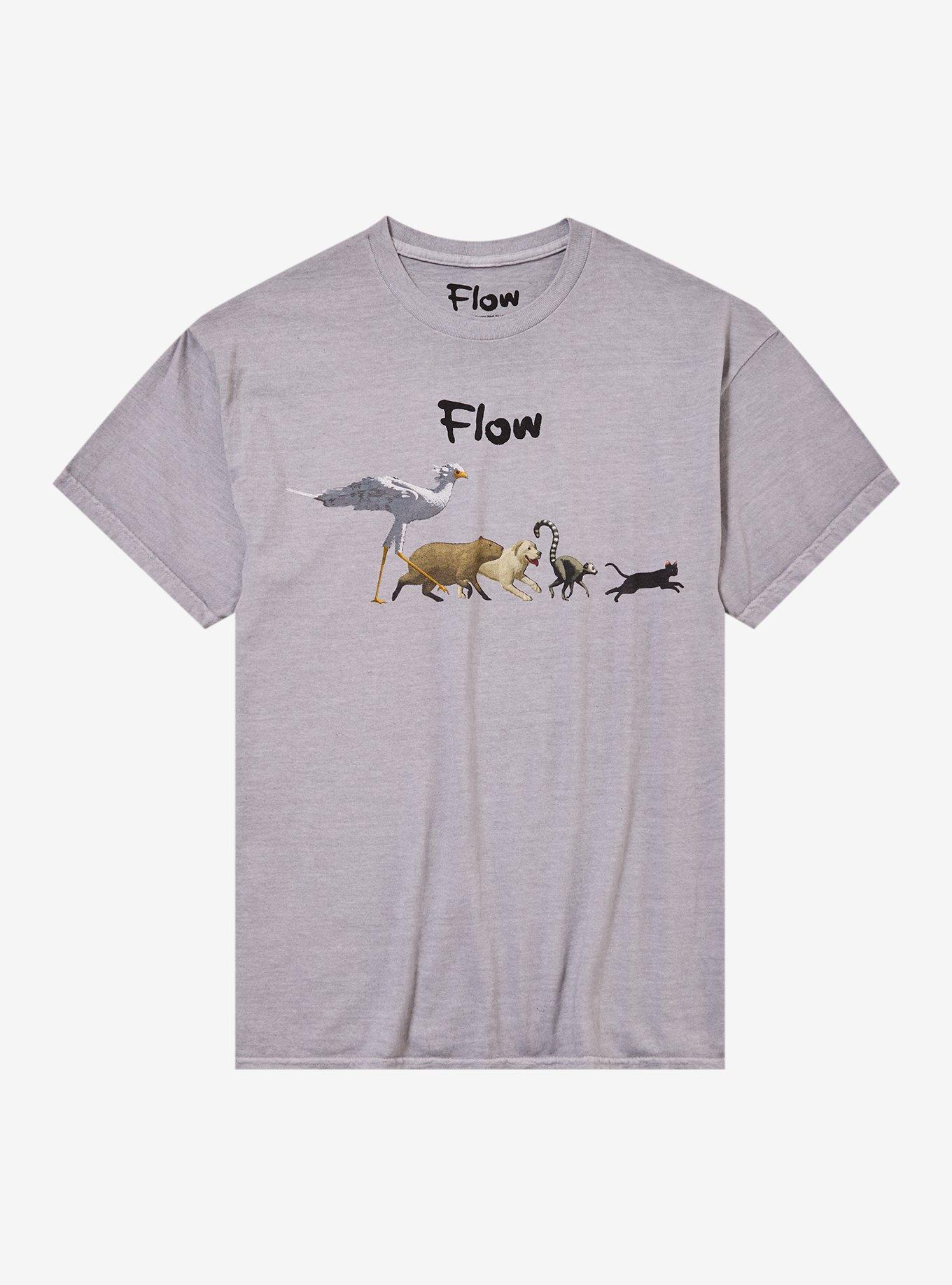 Flow Animal Crew Crossing T-Shirt | Graphic T-Shirt for Unisex