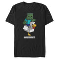 A Minecraft Movie Chicken Jockey Big Tall T-Shirt | Graphic T-Shirt for Unisex
