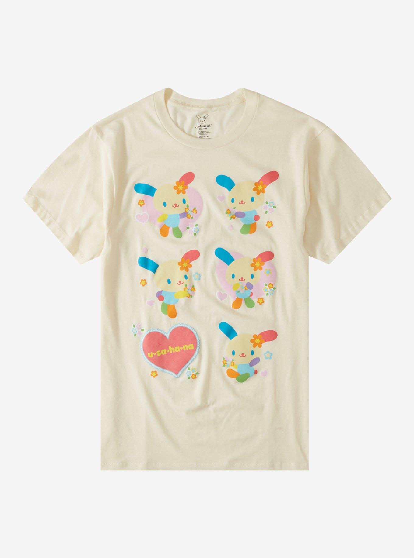SA HA NA Flowers Grid Shirt T Shirt Everyday Wear