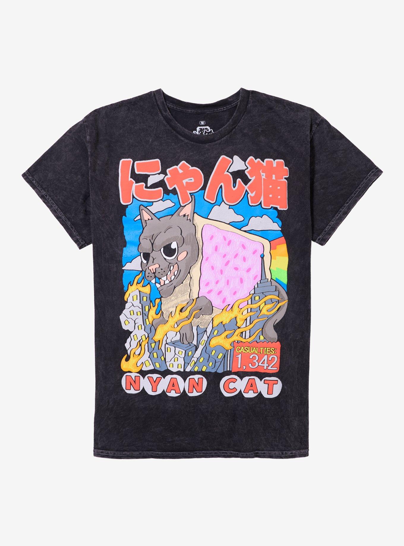 Nyan Cat Kaiju Shirt T Shirt Clean Design