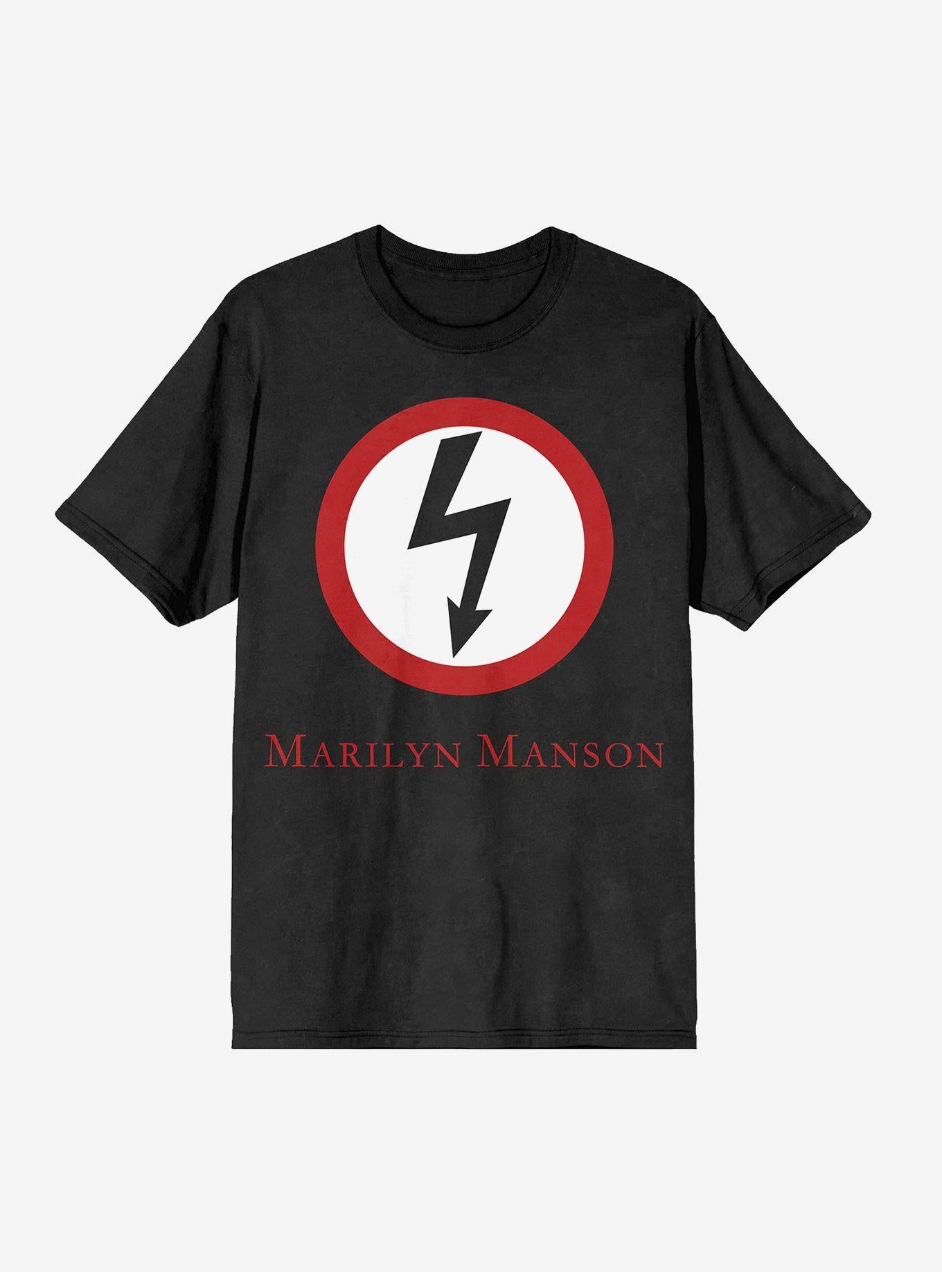 Marilyn Manson Logo Shirt T Shirt Clean Design
