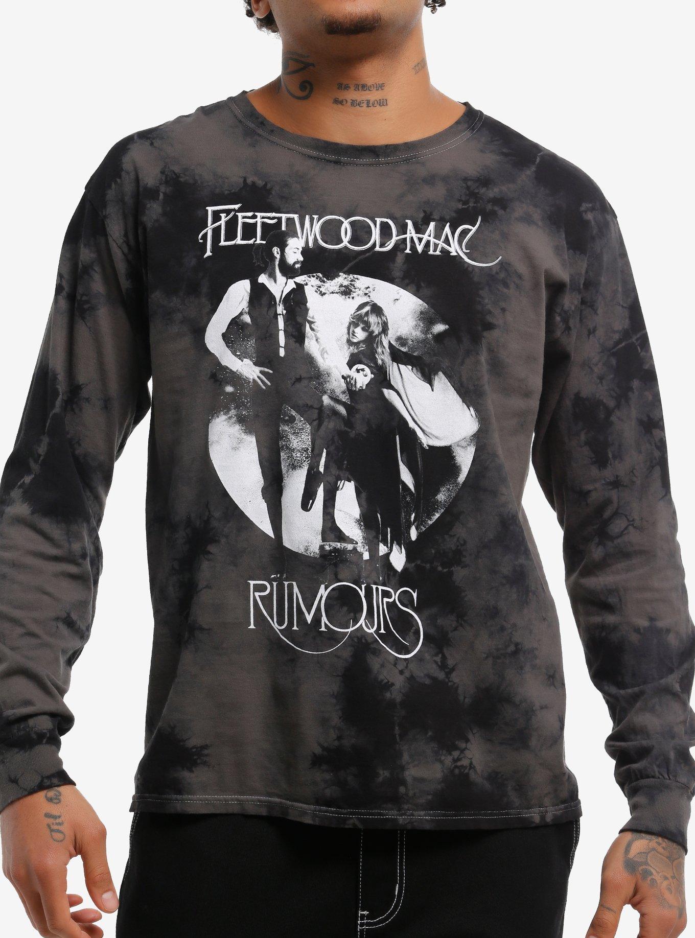 Fleetwood Mac Rumors Cloud Wash Long Sleeve Shirt Long Sleeve Tee Everyday Wear
