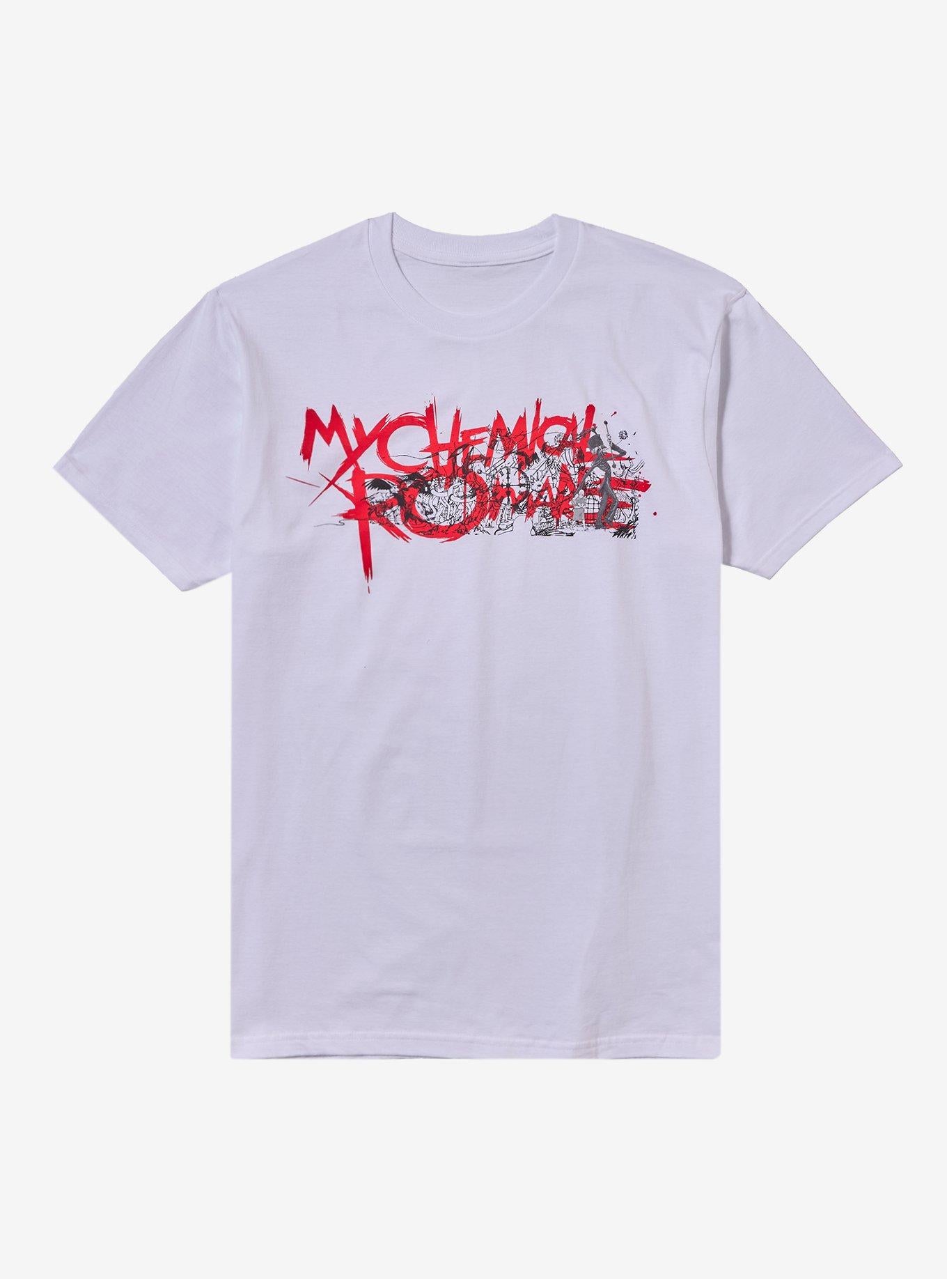 My Chemical Romance Parade Red Logo Shirt T Shirt US Trend