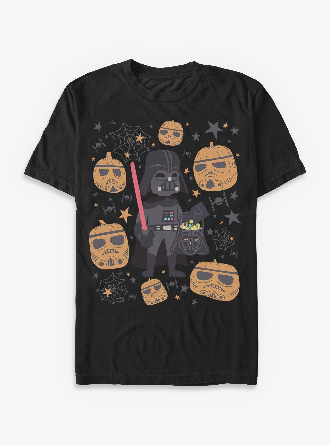 Star Wars Vader Pumpkins And Treats T-Shirt