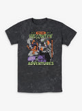 Marvel Spider-Man Halloween Adventures Mineral Wash T-Shirt