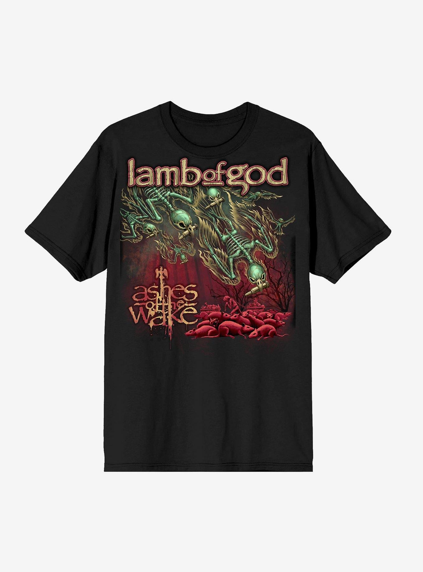 Lamb Of God Ashes Of The Wake Shirt T Shirt Limited Drop