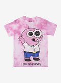 Smiling Friends Pim Pink Tie Dye Shirt T Shirt Gift Ready