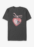 Cartoon Minnie Mouse Minnie Heart Locket Shirt T Shirt Gift Ready