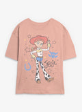 Cartoon Animated Toy Story Signature Jessie Girls Skimmer Shirt T Shirt Everyday Wear