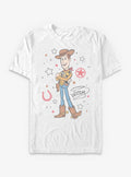 Cartoon Animated Toy Story Signature Woody Shirt T Shirt Clean Design